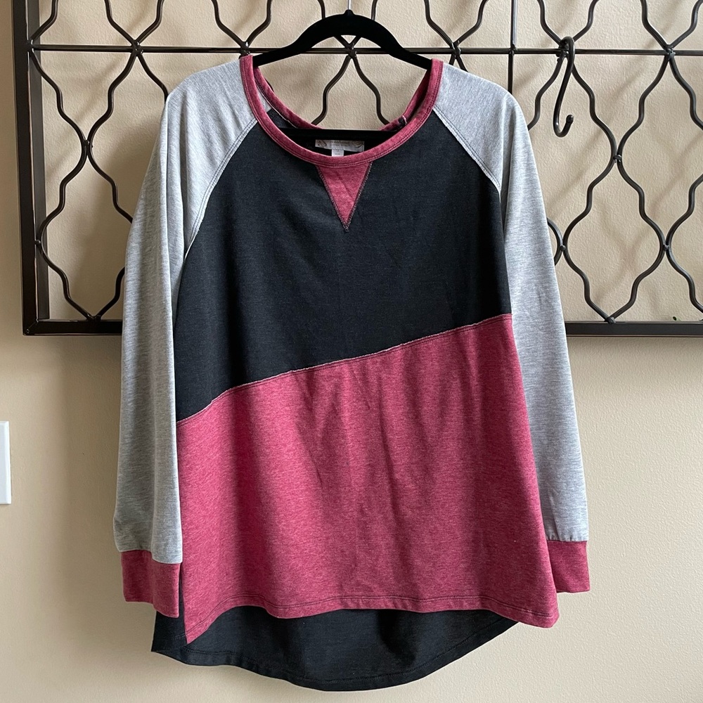 Susanne Betro raglan top size 1X